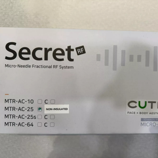 Cutera Secret RF Microneedle Tip Non-Insulated 25-Pin MTR-AC-C-25 (10 In Cutie)